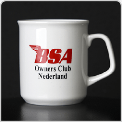 Koffiemok BSA Owners Club Nederland