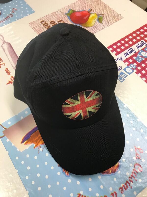 Baseball cap British logo
