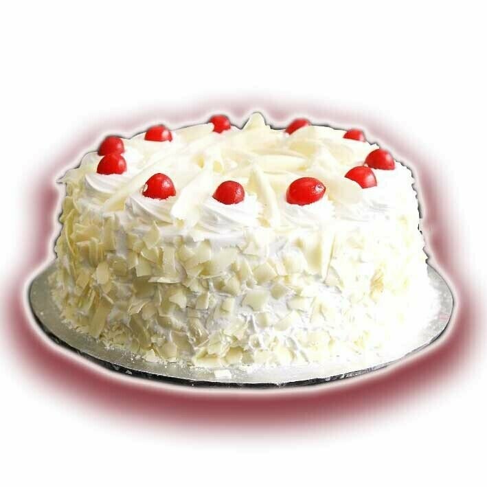 White Forest Cake