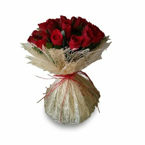 Red Roses hand bouquet