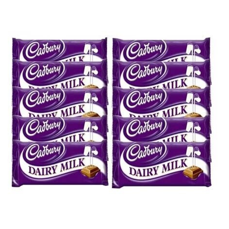 1 kg Dairy milk  Bars in a box or tray