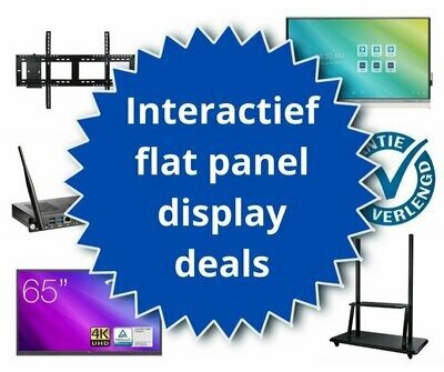 Interactief flat panel display deals