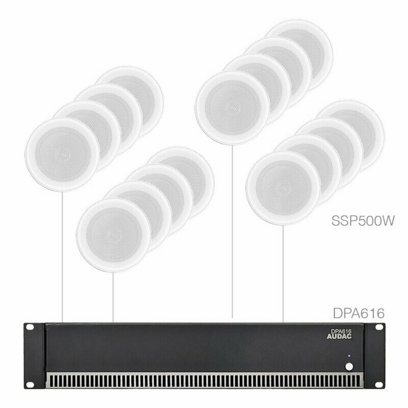 AUDAC – PURRA 4.16/W – AUDIO SET – WIT