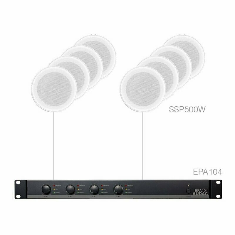 AUDAC – PURRA 4.8E/W – AUDIO SET – WIT