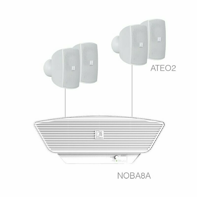 AUDAC – SONA 2.5/W – AUDIO SET – WIT