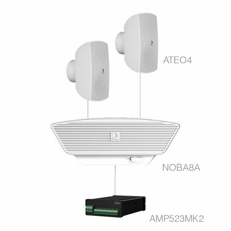 AUDAC – SONA 4.3+/W – AUDIO SET – WIT