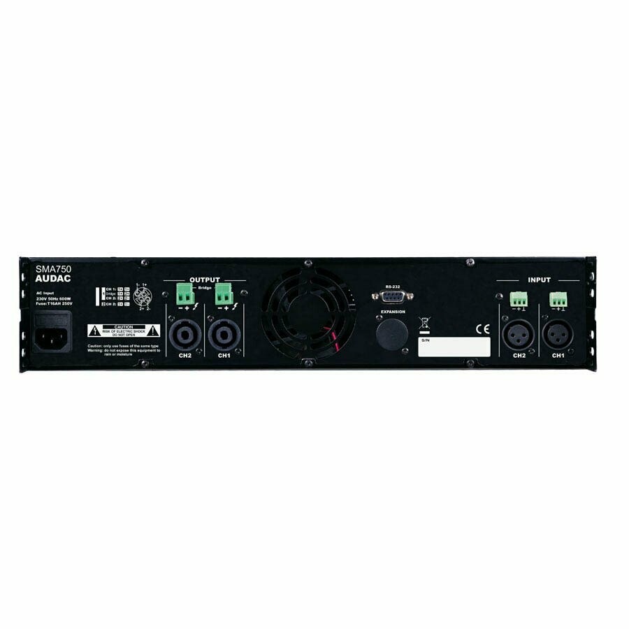 AUDAC – SMA750 – EINDVERSTERKER