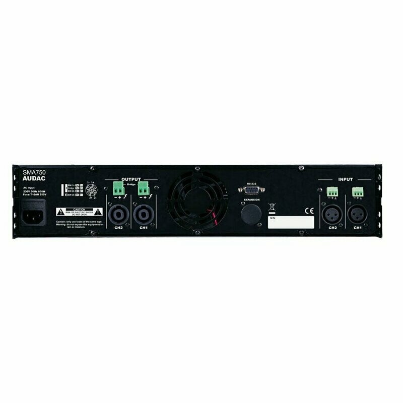 AUDAC – SMA750 – EINDVERSTERKER