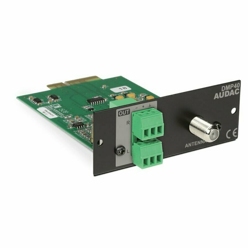 AUDAC – DMP40 – SOURCECON DAB/FM MODULE