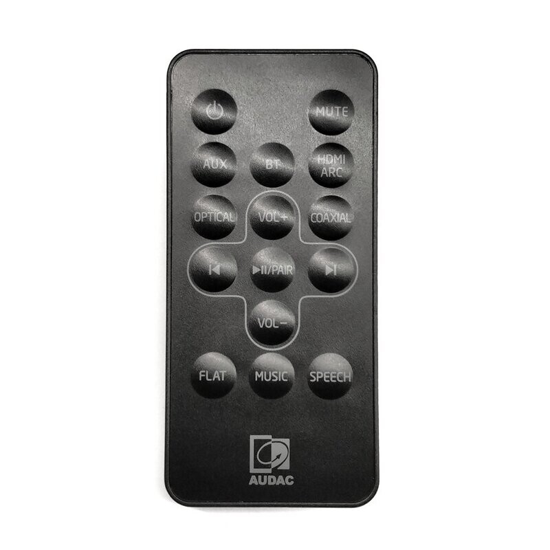 AUDAC – EXTRA IR REMOTE VOOR IMEO1 SOUNDBAR