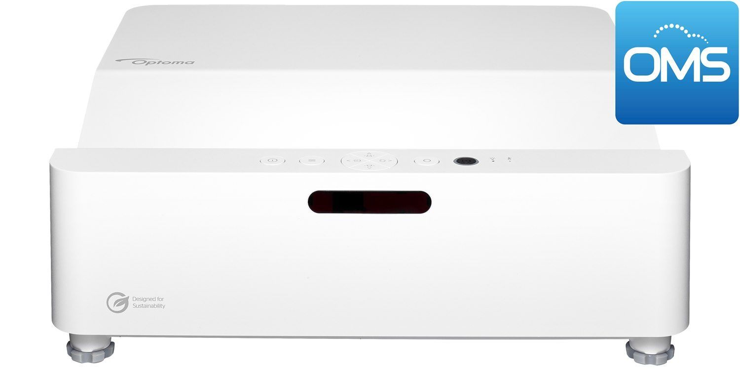  Vooraanzicht van de OPTOMA-ZW410UST-PROJECTOR