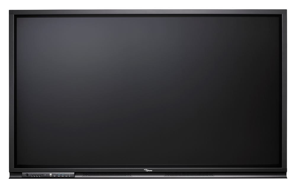 OPTOMA 3752RK 75 inch interactieve display vooraanzicht