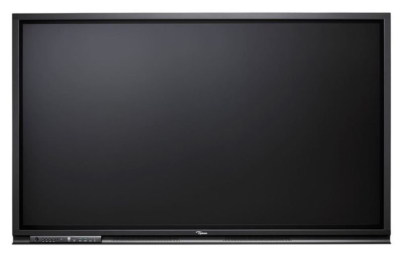 OPTOMA 3862RK 86 inch interactieve display vooraanzicht