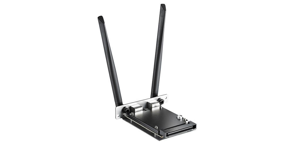 Voorkant van de OPTOMA AZ832-HN WiFi en Bluetooth dongle