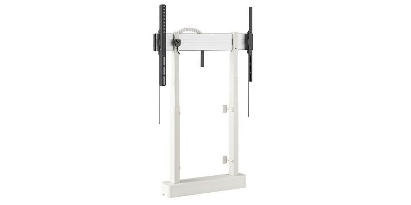 Vooraanzicht van de Optoma RISE 2005W elektrische vloer-wandlift