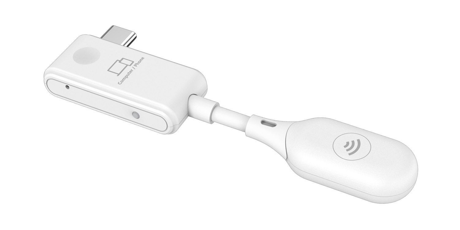 Vooraanzicht van de Optoma WHD221 draadloze HDMI-zender en -ontvanger