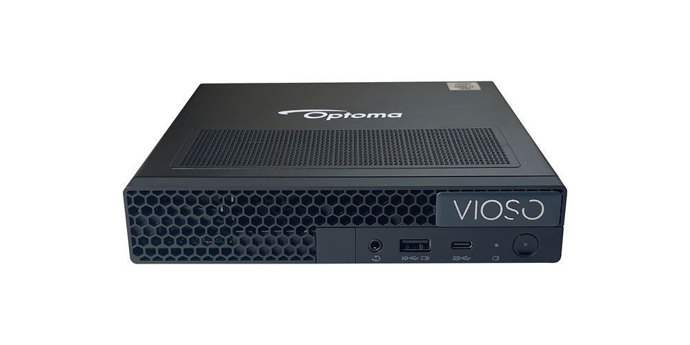 Vooraanzicht van de Optoma VIOSO Nano 6 mediaspeler