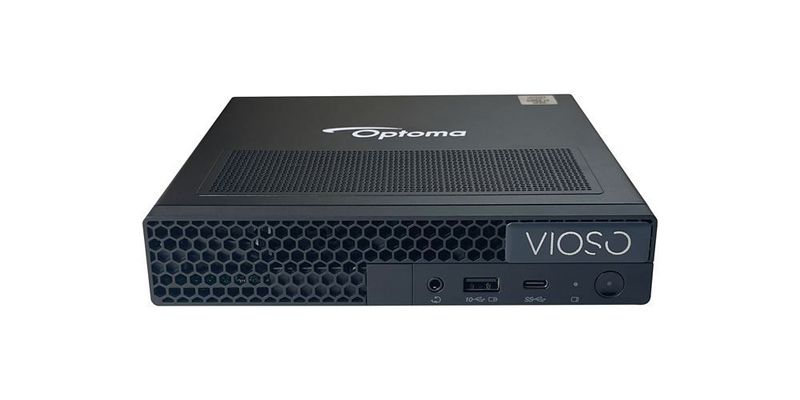 Vooraanzicht van de Optoma VIOSO Nano 6 mediaspeler