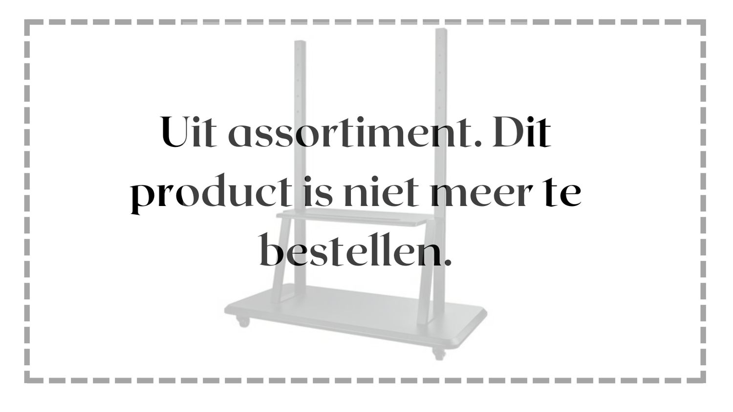 OPTOMA – STAND – TROLLEY VOOR TOUCHSCREEN