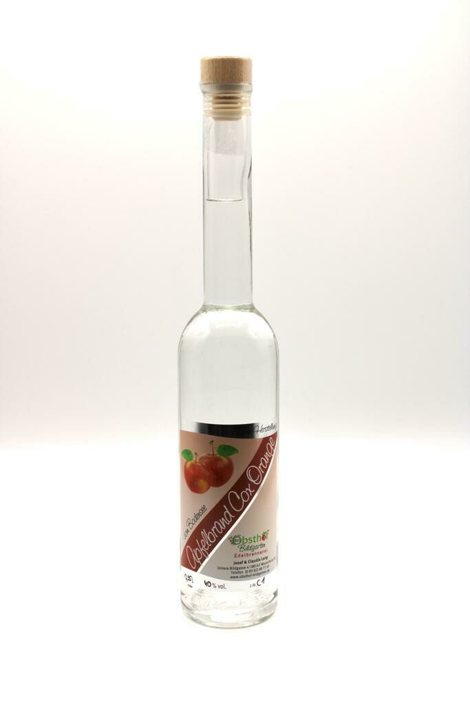 Apfelbrand Cox Orange 40 % vol.