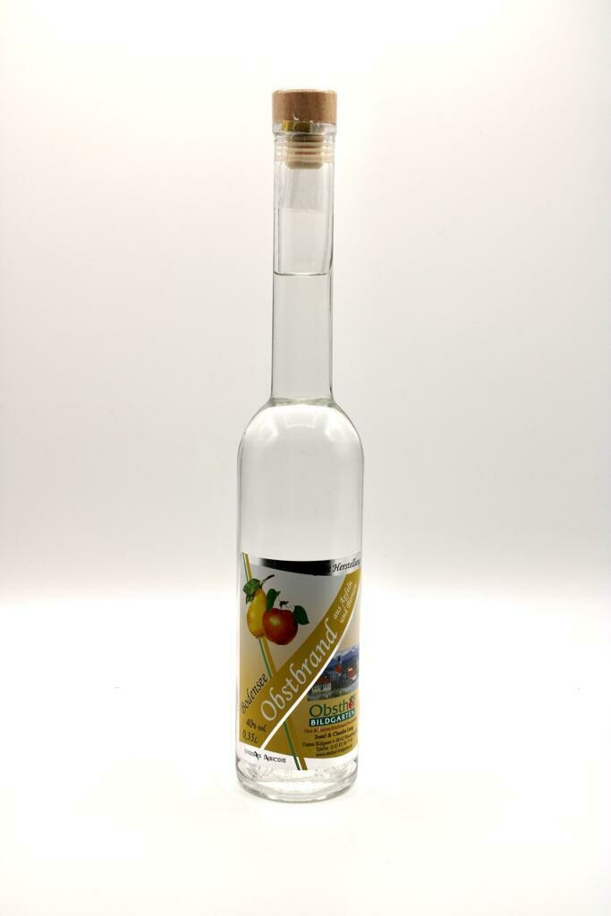 Obstbrand "Obstler" aus Apfel und Birne  40 % vol.