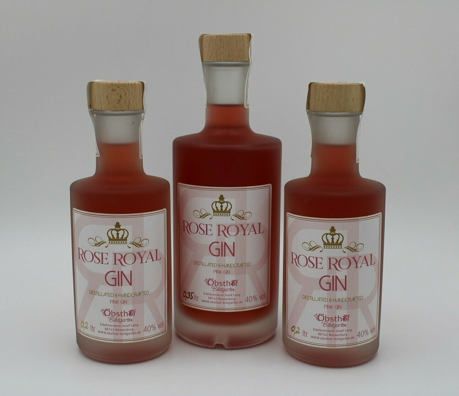 Pink Gin - ROSE ROYAL GIN 40 %