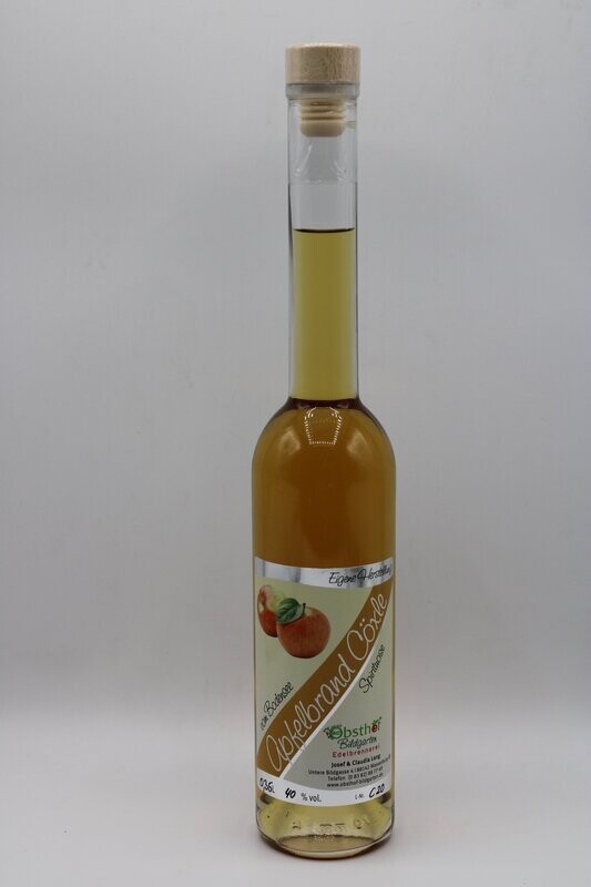 Apfelbrand Apfelbrand "Cöxle" mit Fruchtauszug 40% vol.