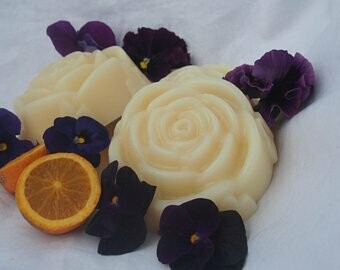 Fester Haar Conditioner  Mandarine für normales bis trockenes Haar (ca. 65g), gegen Spliss  mit Mafurabutter, Arganöl und Cupuacubutter, vegan