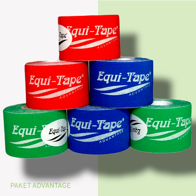 Equi-Tape® Advantage, Mixset, 6 Rollen, 5m x 5cm