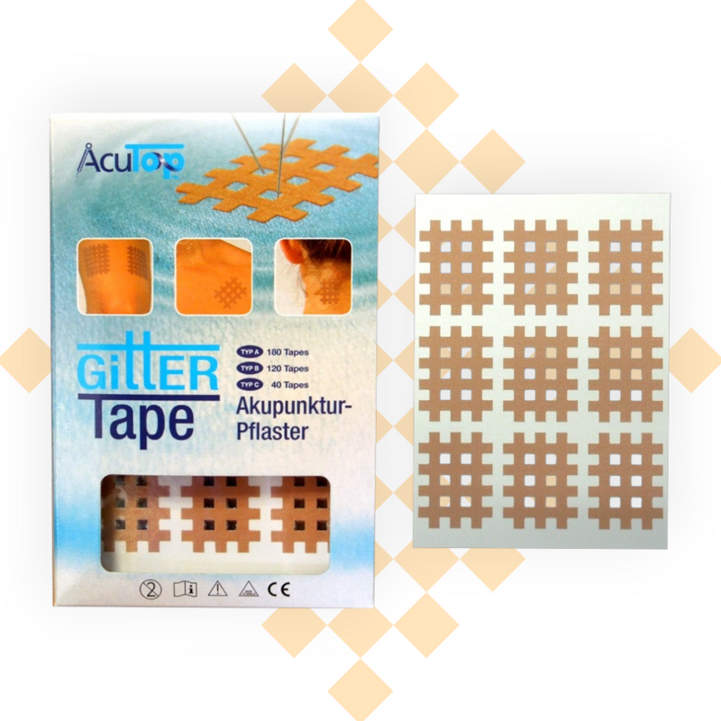 GITTER Tape AcuTop 2x3 cm, beige