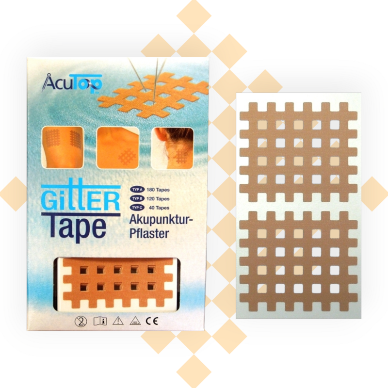GITTER Tape AcuTop 5x6 cm, beige