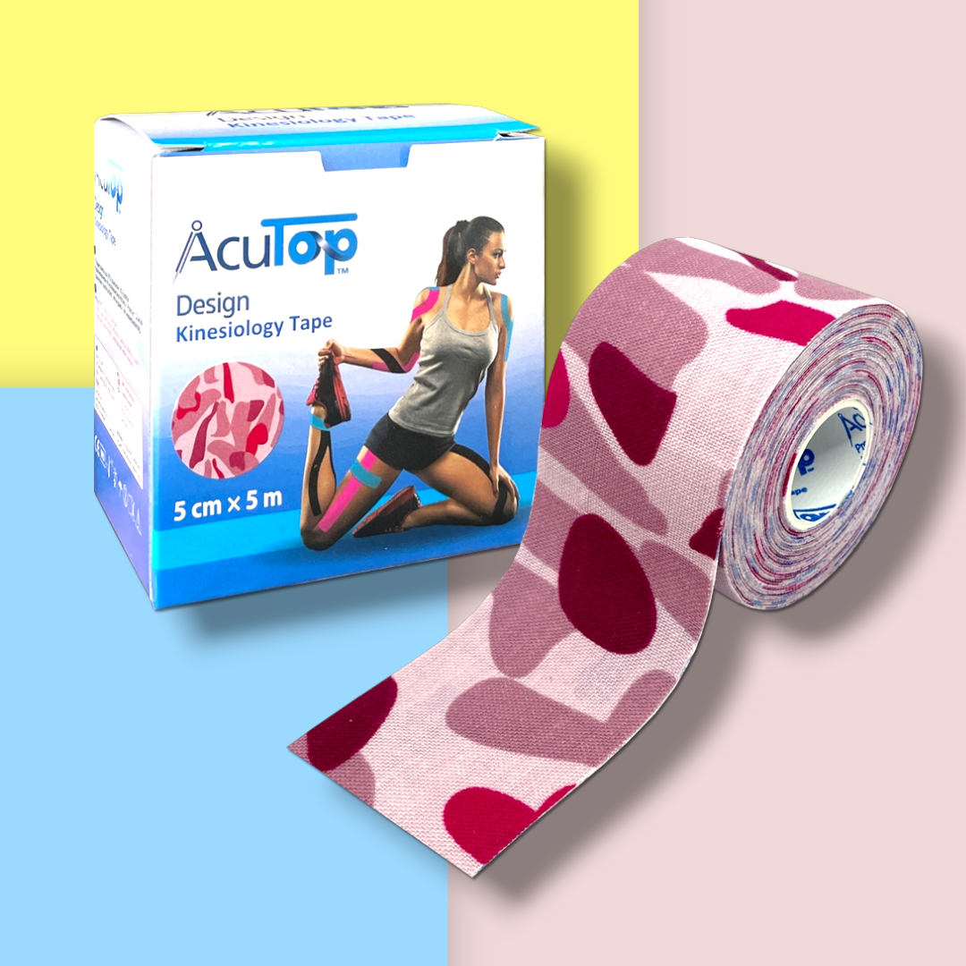AcuTop® Design Pink Camouflage Kinesiologie Tape 5cm x 5m