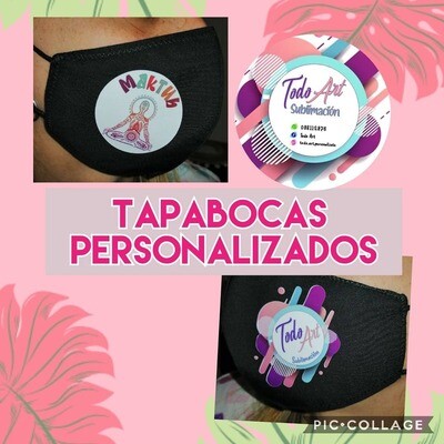 ​Tapabocas PERSONALIZADOS