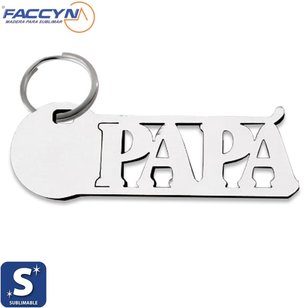 LLAVERO PAPÁ MDF