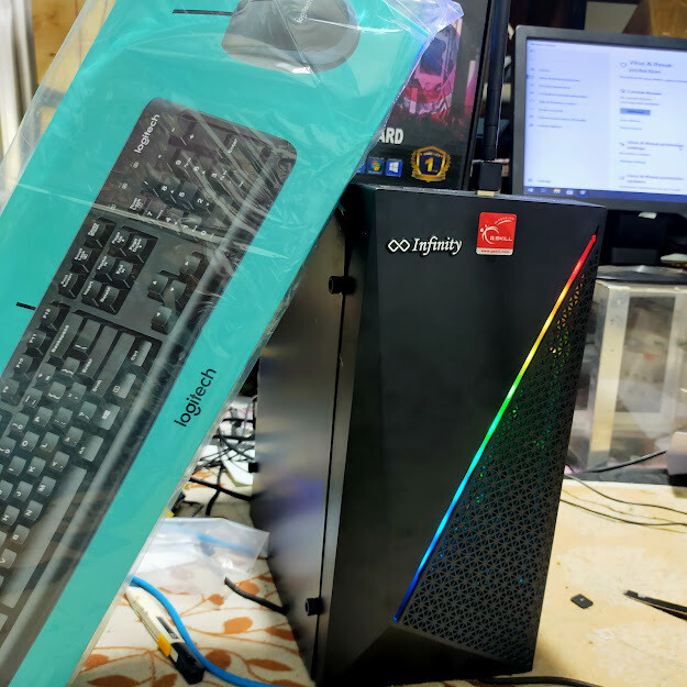 PC Rakitan SET I5 2400 | 8GB DDR3 | HDD500GB | LED19 | KEYBOARD LOGITECH