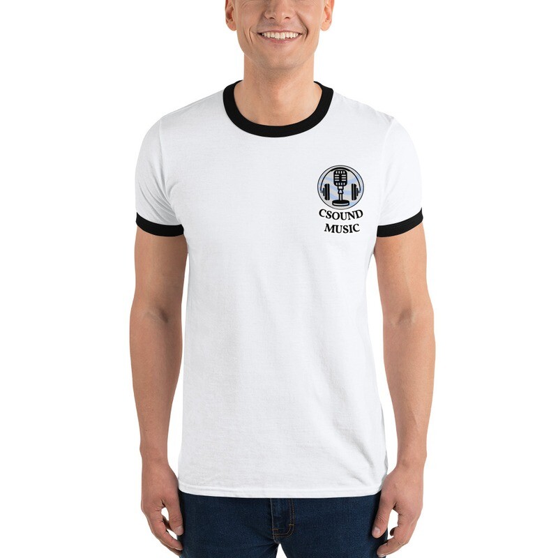 Men's Ringer Tee - CSOUND MUSIC