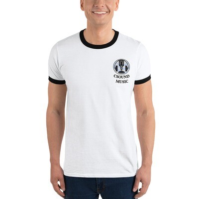 Men's Ringer Tee - CSOUND MUSIC