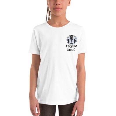"CSOUND MUSIC" Youth T-Shirt