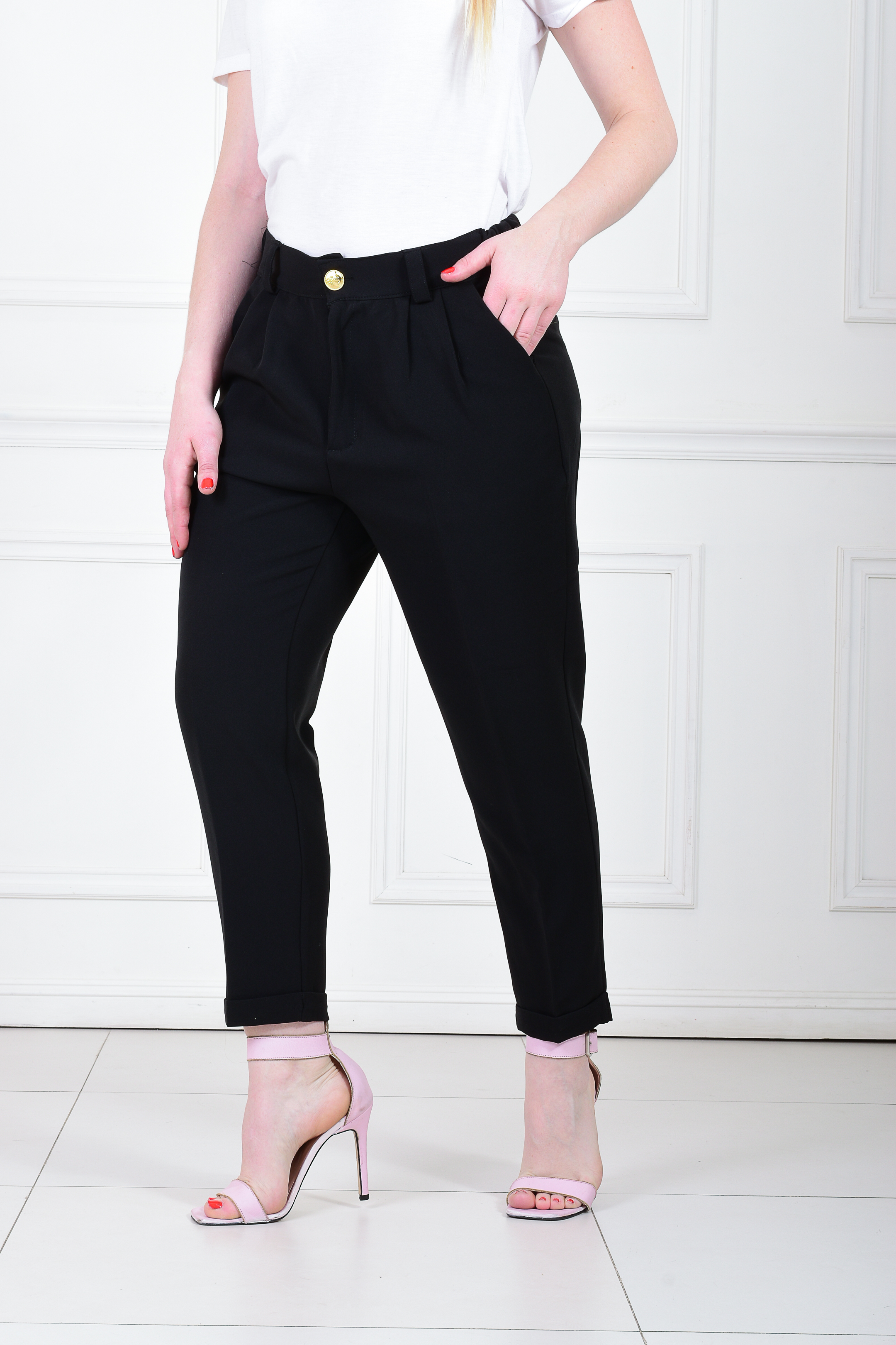 PANTALONES SASTRERO AL TOBILLO