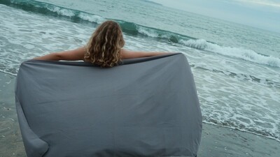 Jumbo Towel GREY 165x110cm