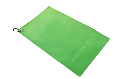 Shammy (Swimsports)LimeGreen , hand towel, Golfers towel 50x30cm