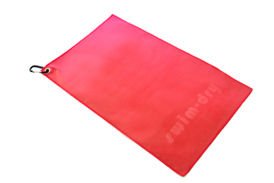 Shammy (Swimsports), Red, hand towel, Golfers towel 50x30cm