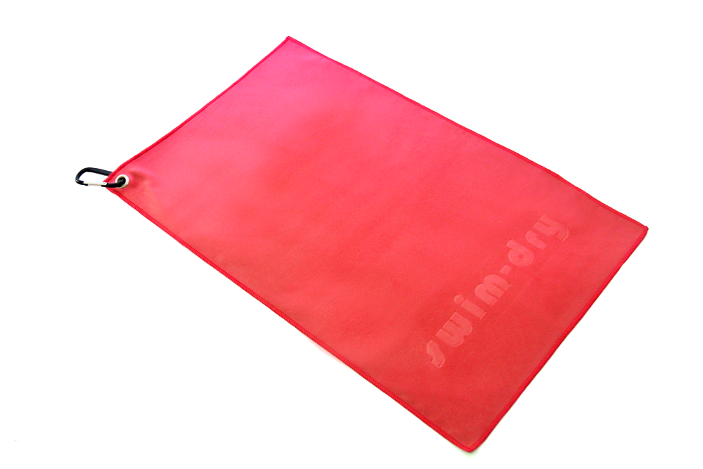 Shammy (Swimsports), Red, hand towel, Golfers towel 50x30cm
