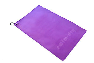 Shammy purple (Swimsports), hand towel, Golfers towel 50x30cm