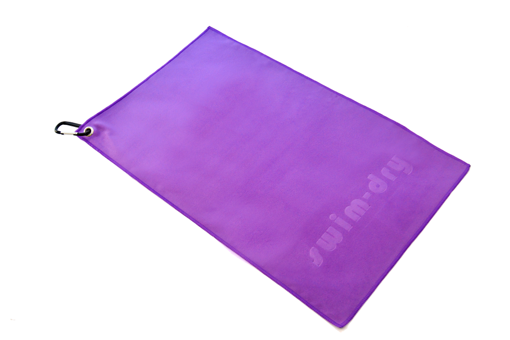 Shammy purple (Swimsports), hand towel, Golfers towel 50x30cm