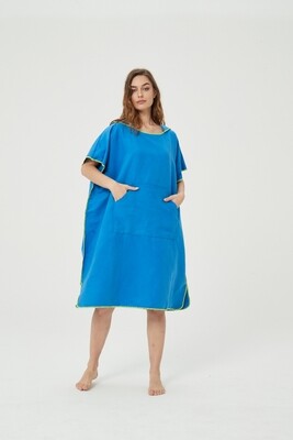 Hoodie Hooded towel Sky Blue 110 x 90 cm
