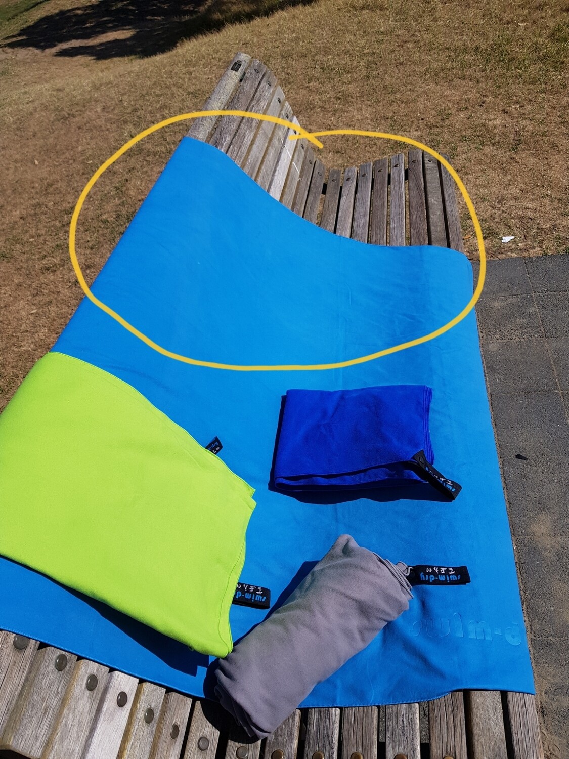 Jumbo Towel Sky Blue 165x110cm