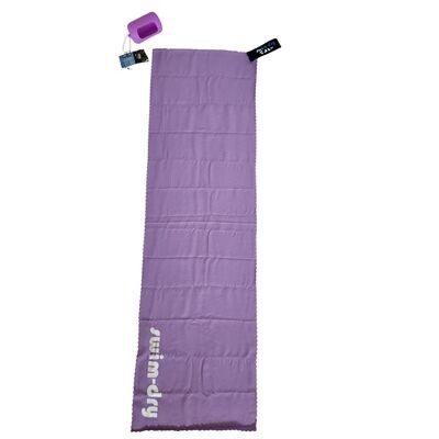 Tissue microfiber towel Purple 100 x 30cm