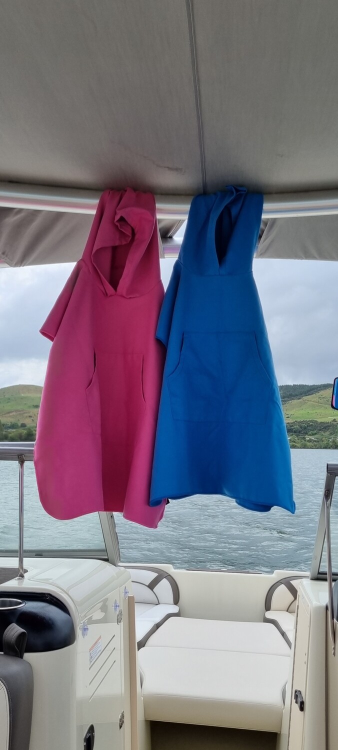 Hoodie Hooded towel Swim&#39;nDry range Kiddies PINK