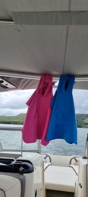 Hoodies Hooded towel Kiddies Blue Swim&#39;nDry